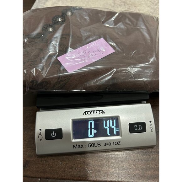 Brown Short-Sleeve V-Neck Graphic Tee Studded Lace-Up Detail - Picture 9 of 9